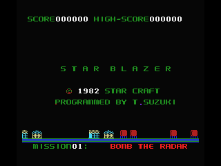 Star Blazer screenshot 3 for MSX